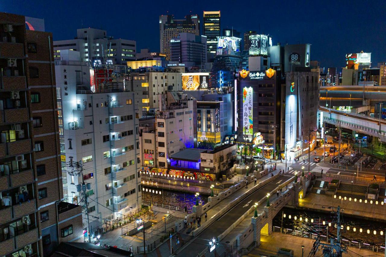 Chuan House - Amemura Aparthotel Osaka Buitenkant foto
